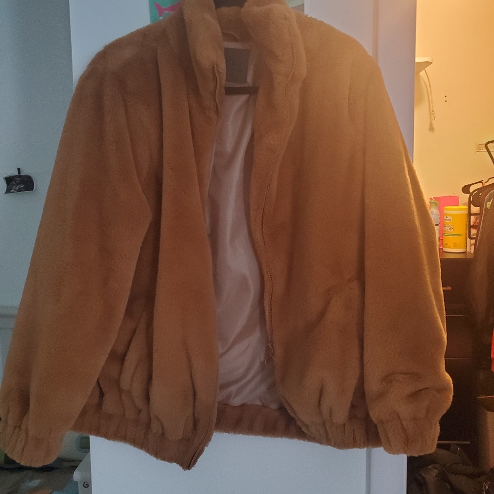 Soft fur jacket